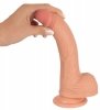 Żylaste realistyczne dildo na przyssawce intensywny orgazm 21,7 cm